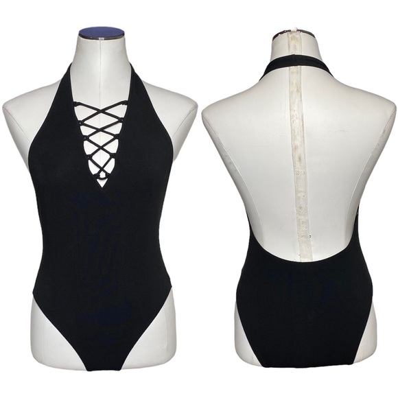 Victoria’s Secret Lace Up Halter Bodysuit - Picture 10 of 10